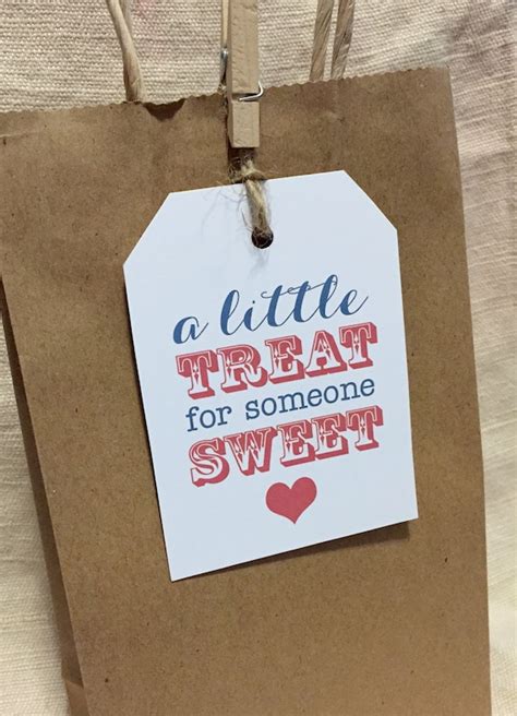 printable sweet treat gift tags   treat