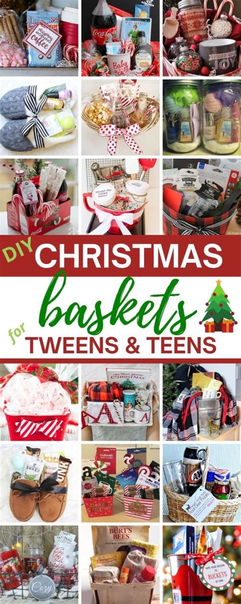 27 Diy Christmas Baskets For Tweens And Teens Raising