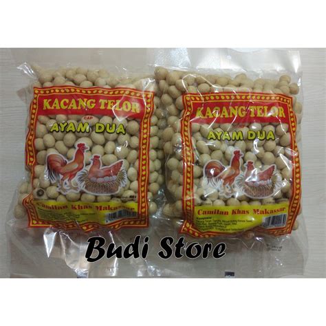 Jual Kacang Telor Cap Ayam Dua 450gr Khas Makassar Shopee Indonesia