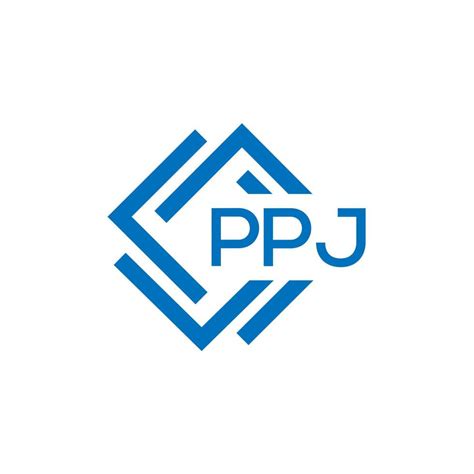 ppj letter logo design  white background ppj creative circle letter