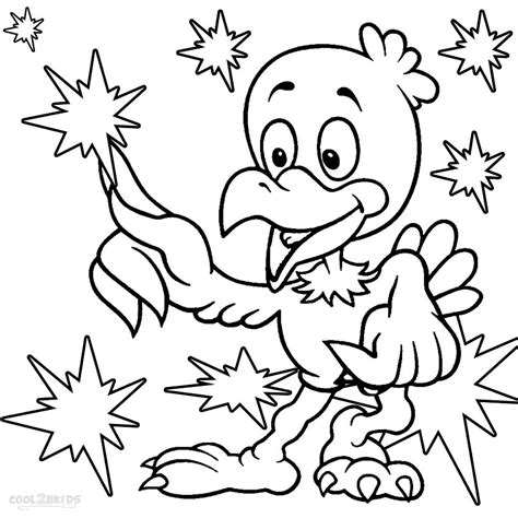 printable bald eagle coloring pages  kids