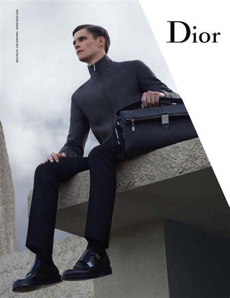 dior homme fw   ad campaign gnitide editing fashion
