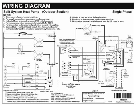 goodman heat pump package unit wiring diagram wiring diagram  schematic