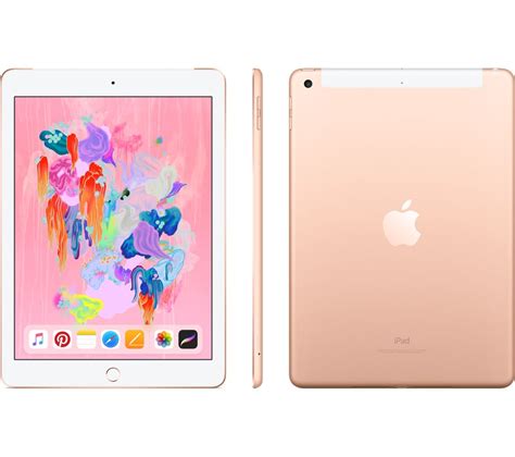 buy apple  ipad cellular  gb gold   delivery currys