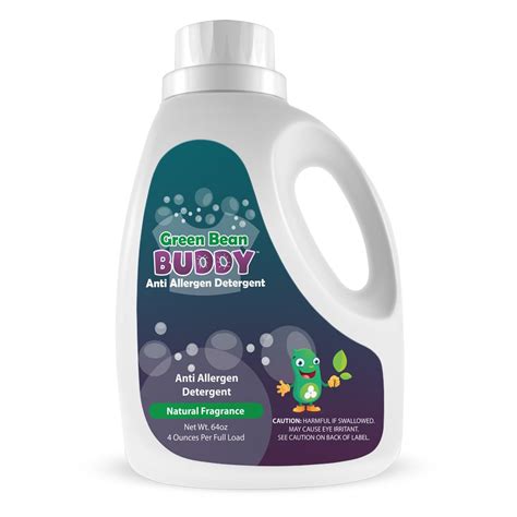 green bean buddy anti allergen detergent oz