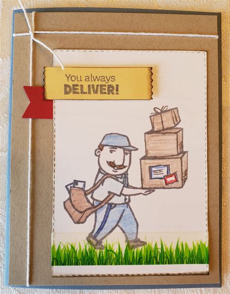 stampinup mail delivery  nate