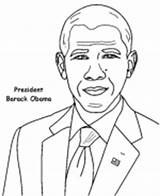 Coloring Obama Presidents President Barack Pages Sheets Printables States United Activity Usa Present 2009 Presidential 2008 Bluebonkers Hussein sketch template