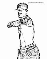 Coloring Wwe Pages Cena John Wrestling Hardy Boys Drawing Jeff Rey School Printable Belt High Mysterio Book Print Randy Orton sketch template