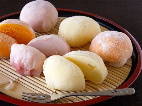 mochi ice cream yukimi daifuku easy  ingredients video