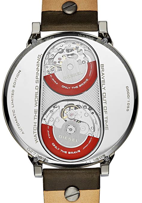 watchismo times diesel  mechanical    limited edition double automatic diesel