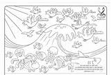 Creation Days Coloring Pages Drawing Printable Bible Sheets Getcolorings Color Drawings Outstanding Schepping Paintingvalley Choose Board sketch template