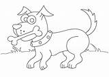 Dog Anjing Mewarnai Hewan Sketsa Binatang Diwarnai Mewarna Kartun Puppy Printable Mudah Seri Buku Odd Desain Bahan Paud Saya Coloringpages101 sketch template