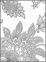 Color Paisley Colouring Pages Coloring Colourin Sheets Book Sheet Ausmalbilder Printable Google Samples Zb Doverpublications sketch template