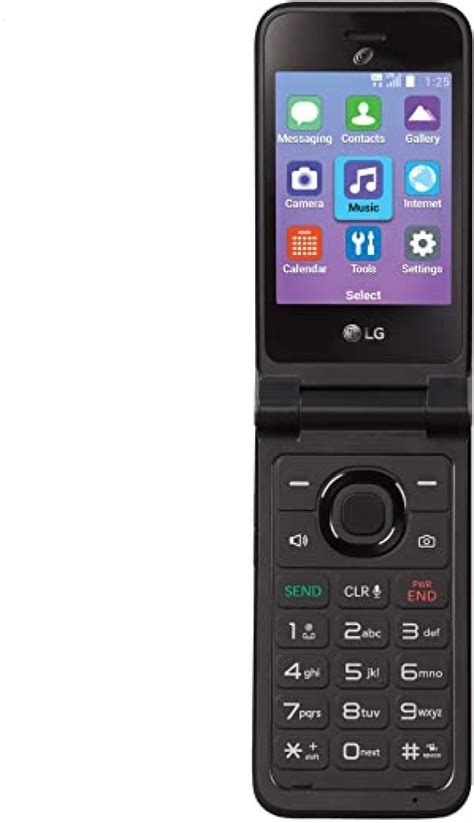 Tracfone Carrier Locked Lg Classic Flip 4g Lte Prepaid