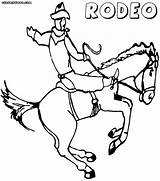Rodeo Coloring Pages Colorings sketch template