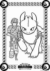 Dragon Coloring Train Pages Toothless Hiccup Getcoloringpages sketch template