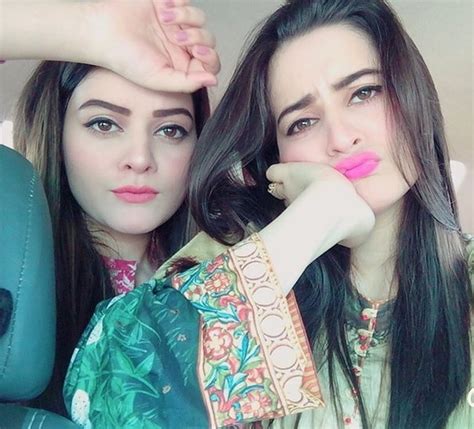 Latest Pictures Of Minal And Aiman Khan Reviewit Pk