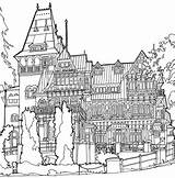 Coloring Adult Pages Book Cities Steden Prague Books Kids Fantastic Mymodernmet Exquisite Kleurplaten Mcdonald Steve Relaxing Offers Explore Colouring Creative sketch template