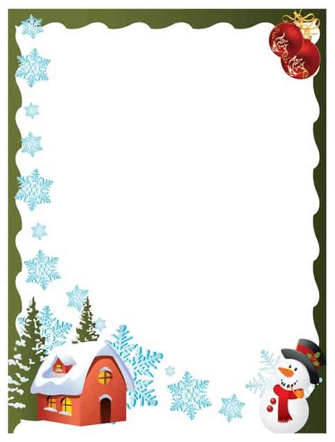 border word  christmas templates clip art library