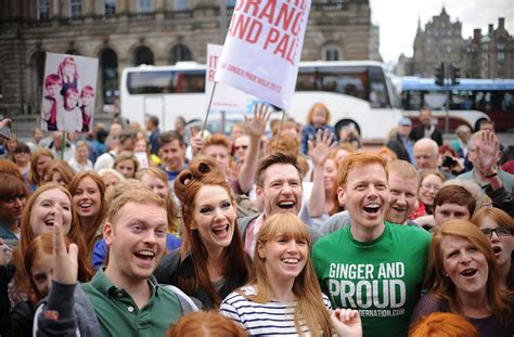 Redheads Unite Celebrate Ginger Pride At Dolores Park In S F Sfgate