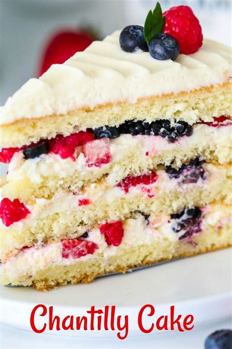 easy chantilly cake recipe berry chantilly cake chantilly cake