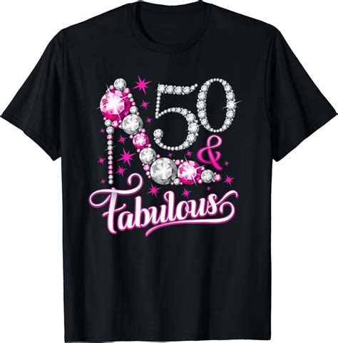 birthday design  fabulous womens  shirt amazoncouk clothing