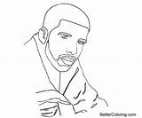 Drake Coloring Outline Pages Printable Color Kids Print sketch template