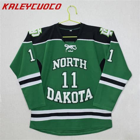 north dakota fighting sioux  zach parise stitched hockey jersey  hockey jerseys  sports