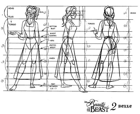 belle model sheet disney princess fan art  fanpop