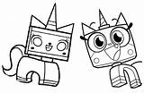 Coloring Unikitty Pages Lego Printable Kids Cute Favorite Ten sketch template