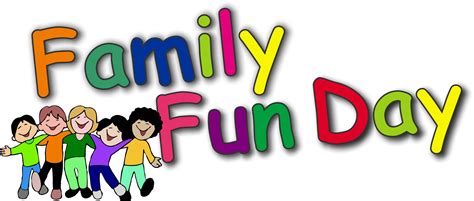 family fun day logo clipart full size clipart  pinclipart