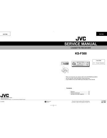 jvc car cassette deck ks  service manual manualzz
