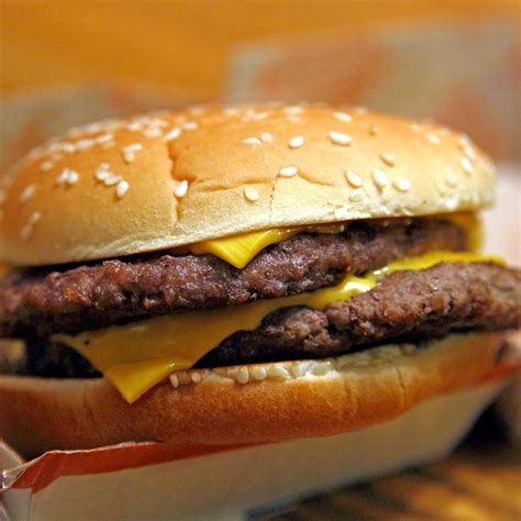 double quarter pounder  cheese  mcdonalds spotted  flickr