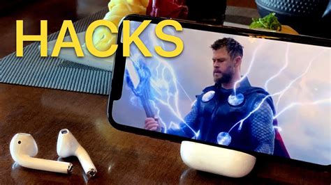 airpods  hacks   minutes youtube