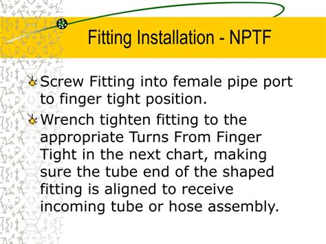 Ppt Hydraulic Lines And Fittings Powerpoint Presentation Free