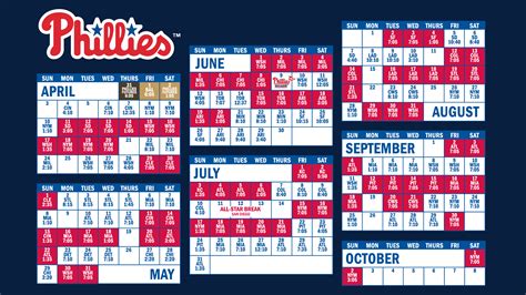 phillies printable schedule printable world holiday