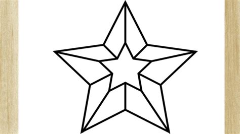 Como Dibujar Una Estrella Super FÁcil Youtube