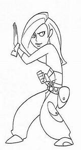 Coloring Kim Possible Pages Fun Hubpages sketch template