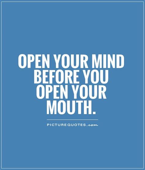 open mind quotes open mind sayings open mind picture quotes