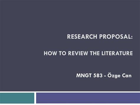 research proposal powerpoint    write  basic