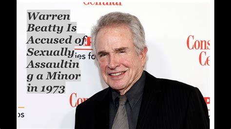 Warren Beatty Is Accused Of Sexually Assaulting A Minor In 1973 Youtube