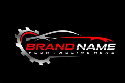 automotive logo template branding logo templates creative market