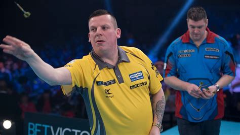darts results dave chisnall wins  pdc title   season