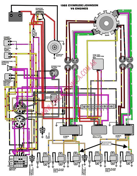 wiring diagram  evinrude etec  hp  motor