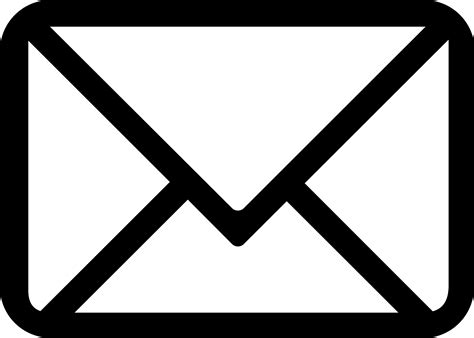 icono correo electronico gran sobre png transparente stickpng
