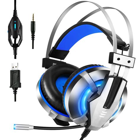 usa blue gaming headset gaming headset wireless gaming headset headphones  ps