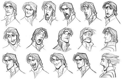 Cartoon Concept Design Tangled Sketches And Characters