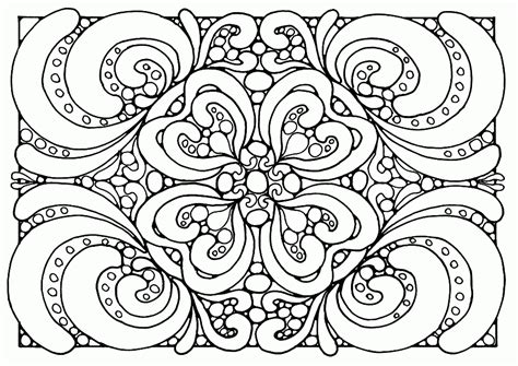 pattern coloring pages  adults coloring home