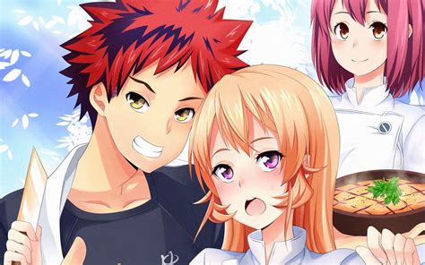 food wars shokugeki no soma hd wallpaper background