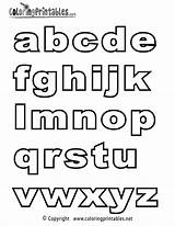 Coloring Alphabet Printable Pages Popular sketch template